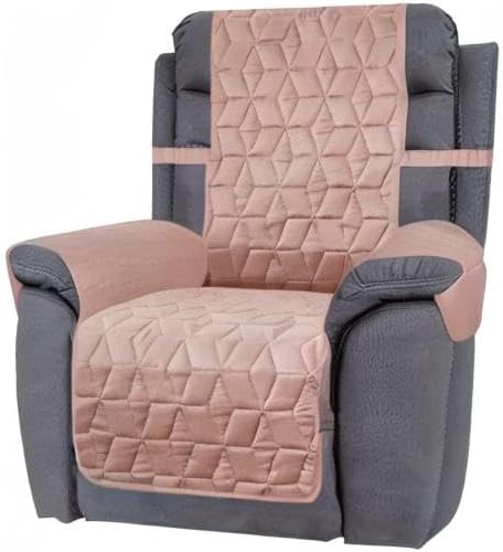 Ameritex Waterproof Nonslip Recliner Cover Christmas Decor Stay in Place, Dog Couch Recliner Cover Furniture Protector for Pets and Kids (Pink, 23'') - Image 10