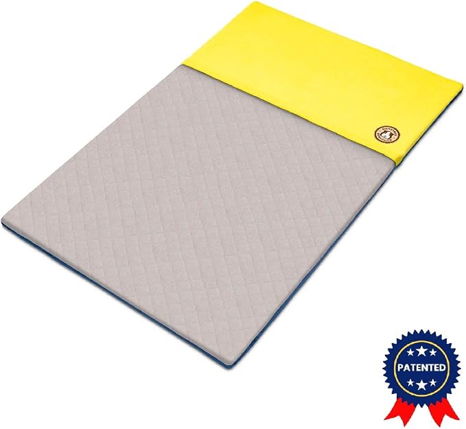 GuineaDad Original Liner - Yellow Fleece Guinea Pig Bedding - Reusable Guinea Pig Cage Liner - Extra Absorbent with Waterproof Bottom and Burrowing Pocket - Small Pet Supplies - 2x3 C&C - Image 8