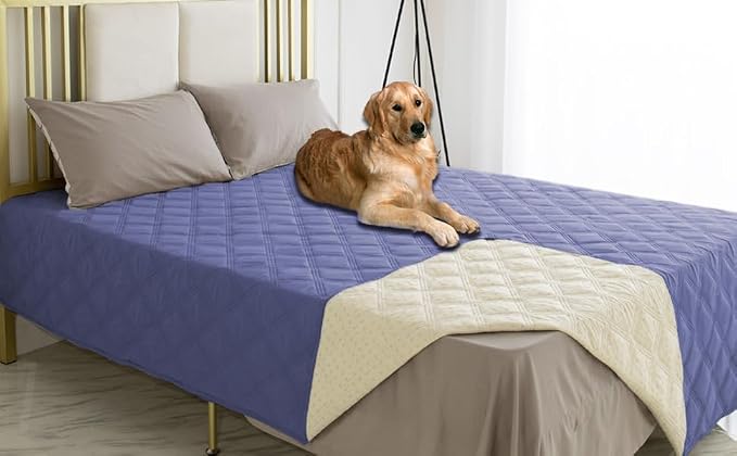Ameritex Waterproof Dog Bed Cover Pet Blanket with Anti-Slip Back for Furniture Bed Couch Sofa - Image 8