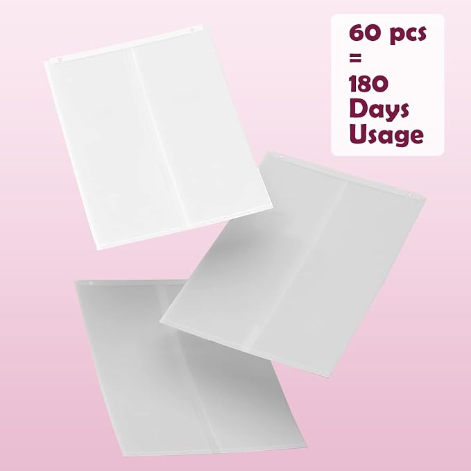 60pcs Cat Litter Box Liners for SNOW+Cat Litter Box,Self-Sealing Waste Bags - Image 7