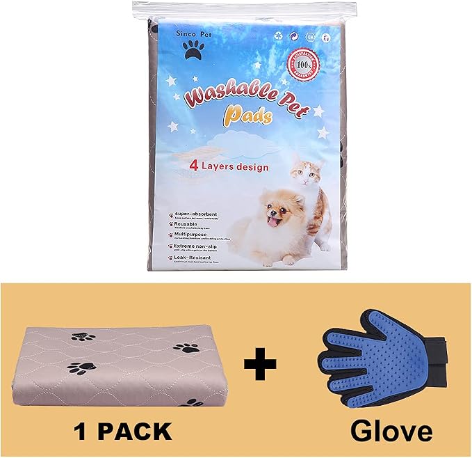 Washable Puppy Pads - Reusable, Super Absorbing, Waterproof, Large Dog Pee Pad for Dog Bed Mat - Image 5