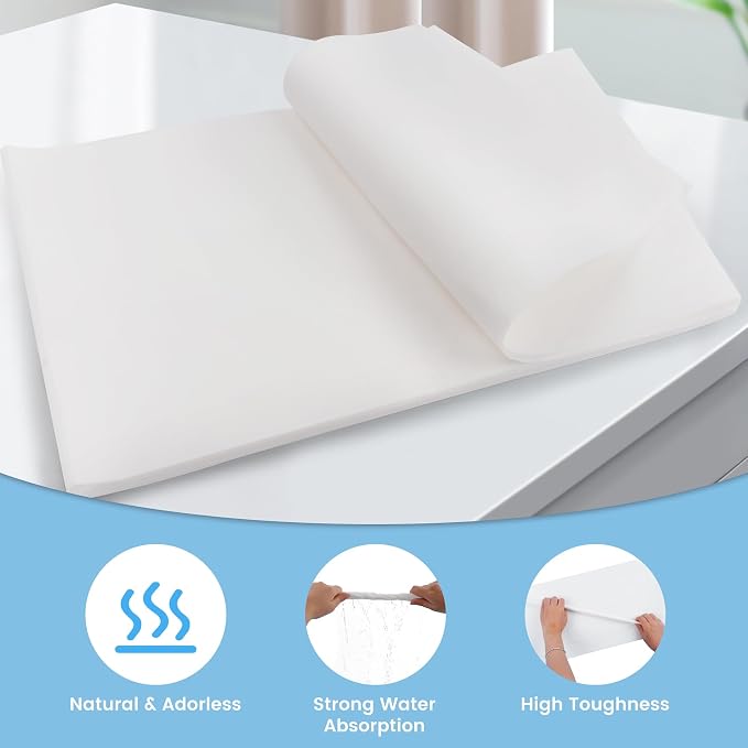 17.7x13.8in Bird Cage Liners - 200 Sheets Pre-Cut Disposable Cage Tray Liners, High Absorbent Non-Woven Pads for Parrots, Cockatiels and Small Animals - Image 7