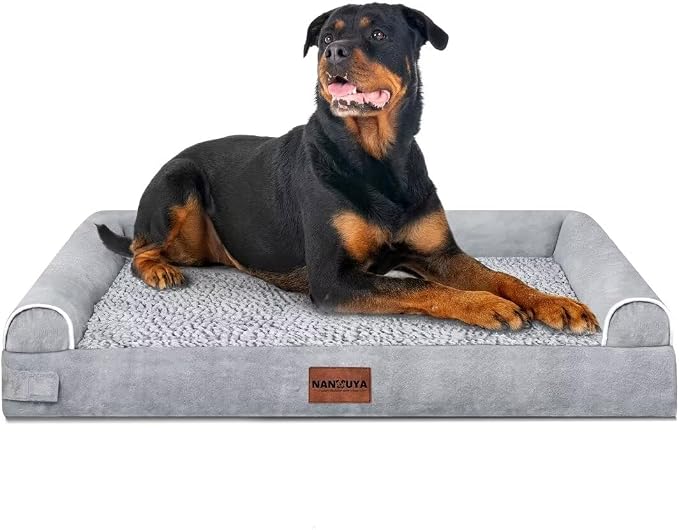 Large Dog Bed Orthopedic Washable: Beds Bolster XL Bed Big XLarge Dogs Memory Foam Sofa Couch Waterproof Removable Cover - Image 8
