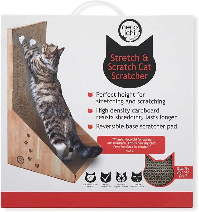 Necoichi Stretch & Scratch Wall Cat Scratcher - Image 9