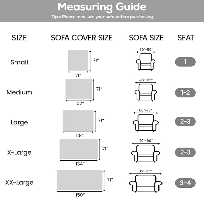 Waterproof Sofa Cover for Sectional Sofa, Boho Washable Couch Cover for Dogs, Loveseat, L-Shape Thick Chenille Pet Friendly Multi-Functional Furniture Protector with Tassels, 71"X102", Grey - Image 9