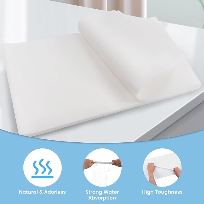 23.6x16.9in Bird Cage Liners - 100 Sheets Pre-Cut Disposable Cage Tray Liners, High Absorbent Non-Woven Pads for Parrots, Cockatiels and Small Animals - Image 7