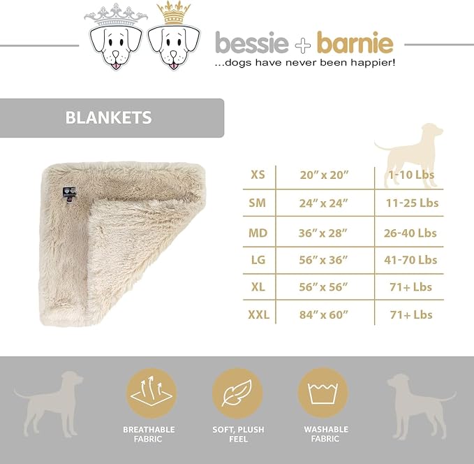 Dog Blanket – Soft Reversible Puppy Blanket for Crate, Couch, and Travel – Machine Washable Pet Blanket for Dogs - Image 2