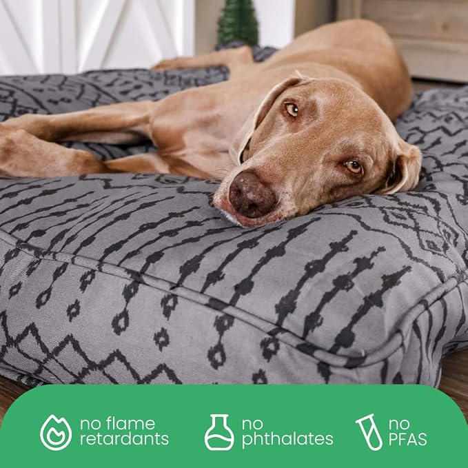 Molly Mutt Wild World Dog Bed Duvet Cover, 100% Cotton Canvas Cover for Dog, Puppy, or Cat Bed, Durable, Washable, and Free of Harmful Chemicals, Medium/Large, 27"x36"x5" - Image 6