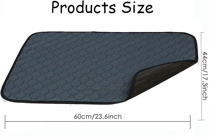 2 Pack Guinea Pig Cage Liners - Washable Guinea Pig Pee Pads, Waterproof Reusable & Anti Slip Guinea Pig Bedding Fast and Super Absorbent Pee Pad for Small Animals Rabbit Hamster Rat - Image 8