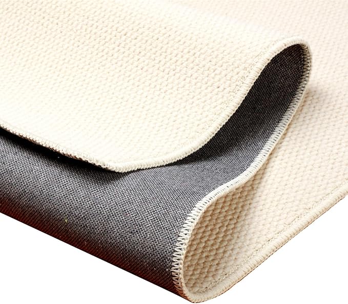 SHENGOCASE Thickened Cat Wall Corner Climbing Carpet, Cat Wall Furniture, Wall Corner Scratcher, Scratching Post (Cream-White) - Image 7