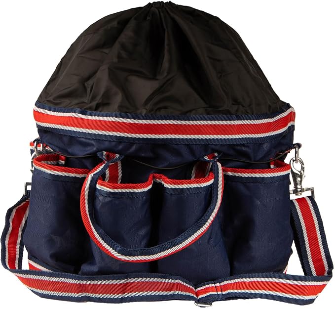 Jeffers Poplar Head Grooming Bag – Horse Grooming Organizer Tote with Pockets for Brushes, Tools, Clippers, Shampoo, Detangler – Stable Barn Kit Carrier for Horses, Pets, Livestock, Allegiance - Image 7