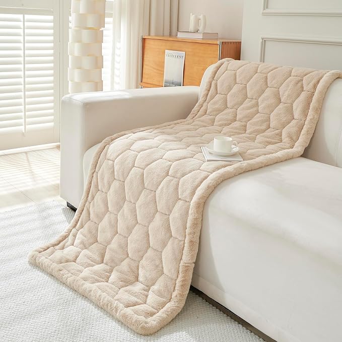 New Thick Sofa Covers Washable - Soft Flannel Universal Sofa Cover 2 3 4 Seater, Non-Slip Couch Cover, Couch Seat Covers Sofa Slipcovers Furniture Protector for Living Room (Light Camel,90x160cm) - Image 8