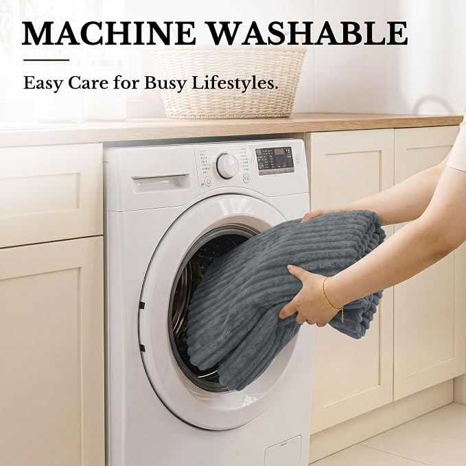 Smiry Waterproof Couch Cover for Dogs, Washable Non Slip Plush Protector | Waterproof Protection, Plush Flannel, Non Slip Backing, Pet Hair & Scratch Protection, Soft Cover (43" x 63") - Image 9