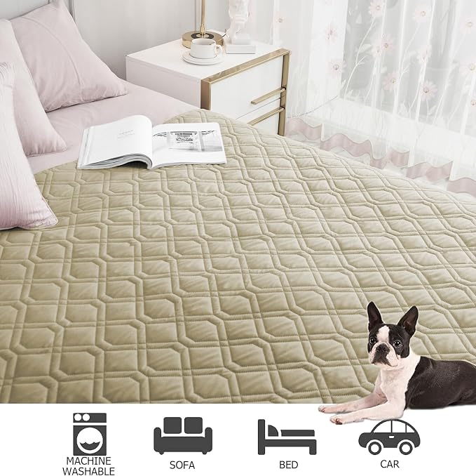 Ameritex Waterproof Dog Bed Cover Pet Blanket for Furniture Bed Couch Sofa Reversible - Image 7