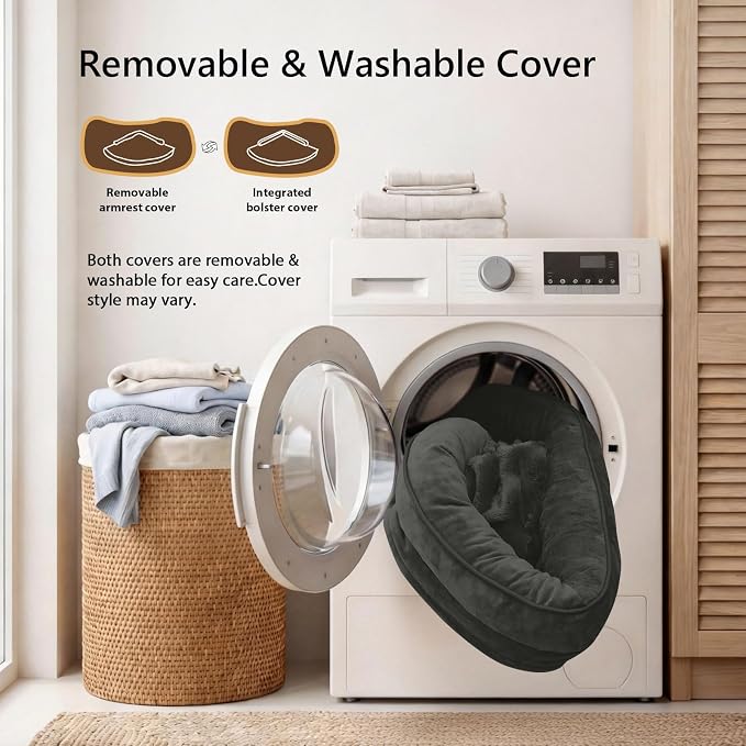 MEKIY Jumbo Orthopedic Waterproof Dog Bed with Sides for Extra Large Dogs | Egg Crate Foam, Waterproof Liner, Anti-Slip Bottom, Space-Saving, Perfect for Corners and Sofa Edges, 42 x 42 Inch - Image 7