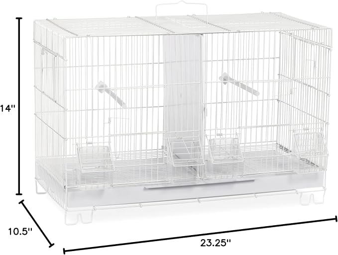 Prevue Hendryx Breeder Cage, White, 1/2" (SPF060) - Image 2