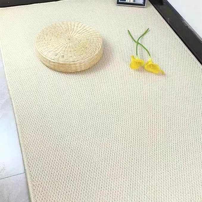 SHENGOCASE 67"x 23.6" Thickened Cat Wall Climbing Carpet, Cat Wall Furniture Scratcher, Scratching Post, Couch Sofa Protector (Creamy-White) - Image 8