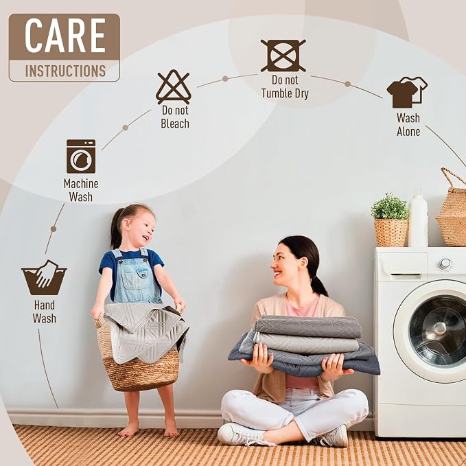 TAOCOCO Waterproof Couch Covers for Pets Dogs with Non Slip Backing, Sofa Seat Covers with Side Pocket for 3 Cushion Couch Washable Dog Couch Cover Protector Sofa Slipcovers(Sofa, Cream) - Image 7