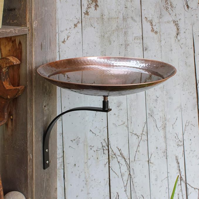 Achla Designs Burnt Copper Birdbath Bowl - Image 9