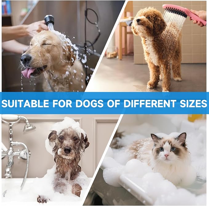Dog Washing Station 50" Dog Grooming Tub with Right Stair& Faucet, Stainless Steel Dog Bathing Station for Home,Dog Bathtub for Large,Medium,Small Pets - Image 7