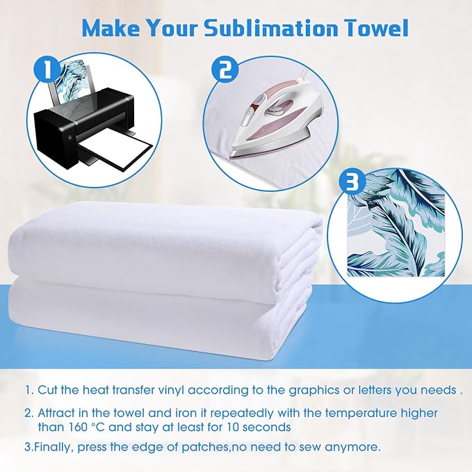 Mixweer 6 Pcs Oversized Bath Towels, 40 x 80 Inch Giant Microfiber Jumbo Bath Sheets Soft Bathroom Microfiber Quick Dry Absorbent Shower Towels for Spa Camping Beach(White) - Image 8