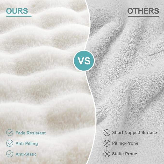 COZY KISS Orthopedic Dog Bed for Medium Small Size Dog, Soft and Warm Faux Fur Sofa for Pet Up to 40 lbs, Foam Bolster Anti-Slip Couch with Washable Removable Cover, M 30x20x6.5 inch, Beige - Image 9