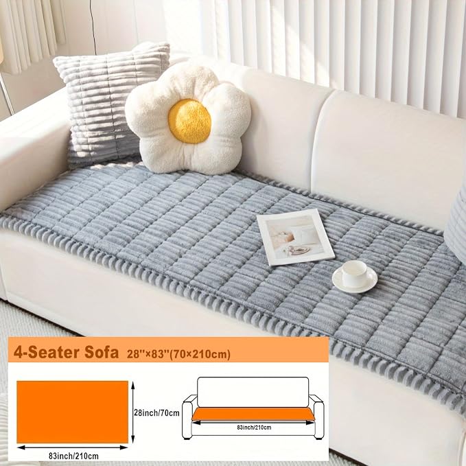 ZQFFB Couch Cover for Dogs Washable Non-Slip Pet Friendly Sofa Protector | Multiple Sizes Dog Blanket Fit Sectional Sofas & Loveseats, Prevents Pet Hair, Scratches & Stains - Image 6