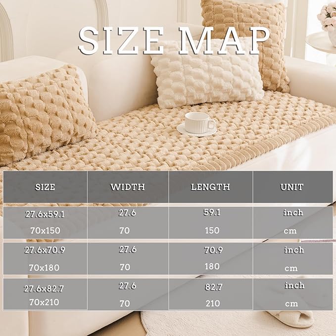 Pet Couch Cover for Dogs Washable Pet-Friendly Dog Sofa Protector | Sofa Pad, Pet Couch Covers for Sofa Furniture, Boho Pets Mat for Couches and Sofas, Couch Covers for Dogs - Image 6
