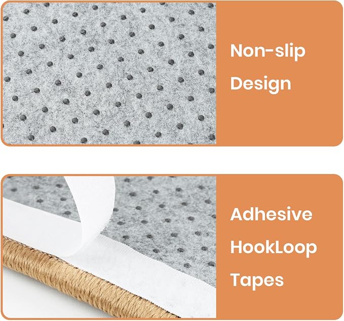 Ordora 31.5" Extra Large Cat Scratcher & Mat Set | Cat Scratch Pad&Bed – Cat Wall Scratcher Protects Sofas and Furniture – Ideal for Indoor Cats to Scratch and Rest - Image 7