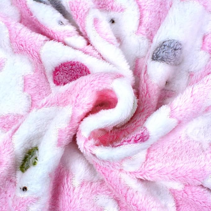 Dog Blankets for Medium Large Dogs Washable, 3 Pack Pet Blanket Washable 41" x 31", Fuzzy Soft Puppy Blanket Throw Cover for Kennel Crate Bed, Blanket for Dogs, Pet Blankets for Dog - Image 7