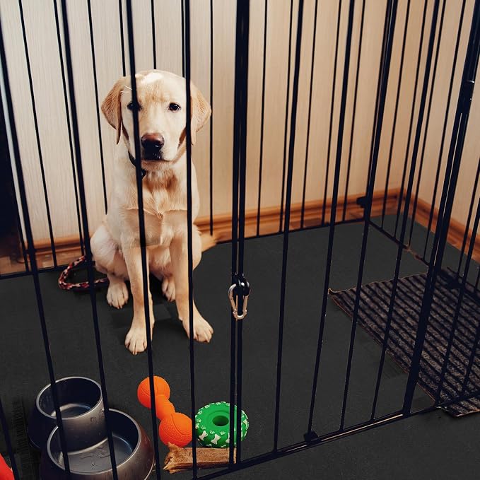 Drydiet PVC Pet Crate Floor Protection Mat 32" x 50" XXL Washable Floor Covering Reusable Waterproof Non Slip Rug Whelping Pad for Pet - Image 7