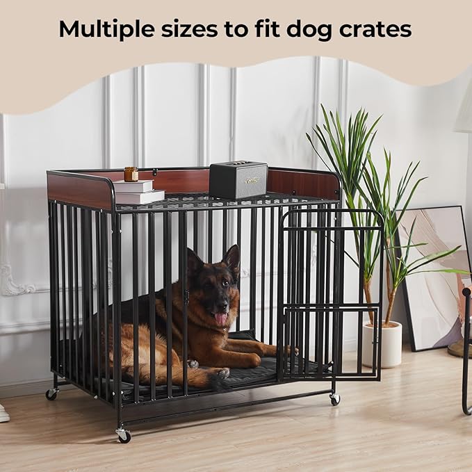 Chew Proof Indestructible Dog Crate Pad,Large (28"x41") | Durable,for Aggressive Chewers,Tough,chew resistant, non chewable,Machine Washable & Waterproof,Indoor Outdoor - Image 6