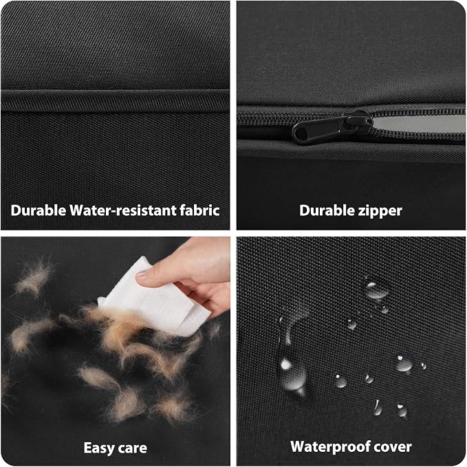BFPETHOME Outdoor Waterproof Dog Bed for Large Dogs, Washable Cover, 36" | Outdoor & Indoor Use, Waterproof, For Medium, Large, Extra Large Dogs, Orthopedic, Egg Crate Foam, Up to 60 lbs - Image 7