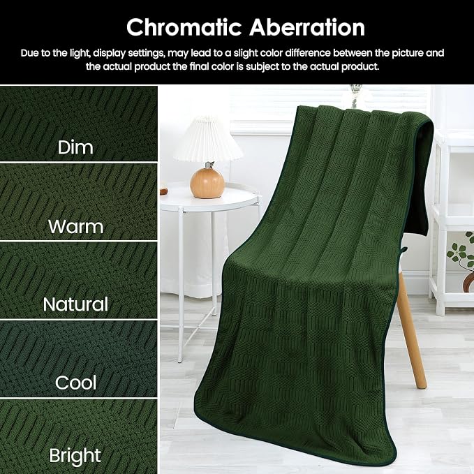 JML Microfiber Bath Towels Set of 4, Large Bathroom Towel for Adult, 30" x 60", Soft, Super Absorbent and Fast Drying, Use for Hair Wrap, Sport, Fitness, Yoga, Diamond Cross Grid Olive-Green - Image 8