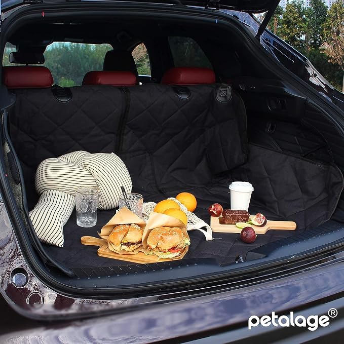 Bench Dog Car Seat Cover 100% Waterproof Heavy-Duty Nonslip Pet Car Seat Cover Protector for Fur & Mud Washable Backseat Dog Cover for Cars Armrest Compatible (Black EDG) (g3) - Image 5