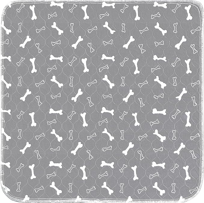 Washable Pee Pads for Dogs, 2 Pack Dog Pee Pads Washable, Waterproof Puppy Pads Mat Reusable Fast Absorbent Dog Potty Training Pads, Whelping Pads for Playpen Crate - 24”x24” - Image 8