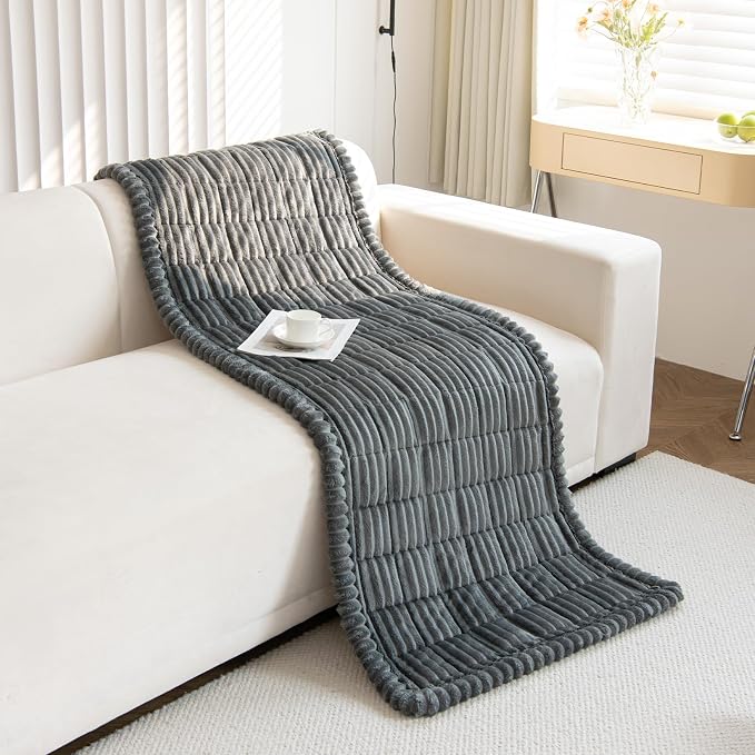 VClife Dog Sofa Cover, Non Slip Sofa Cover Washable, Dark Gray, 27.6 X 82.7 | Soft Fuzzy Couch Cover for 3 Cushion Couch Sofa Pet Friendly, Scratch Resistant Thick Furniture Protector for Sectional Sofa - Image 9