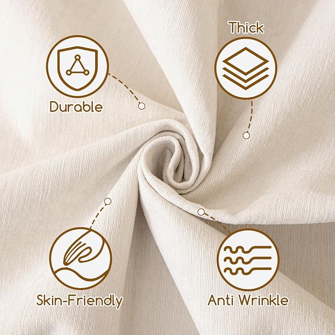 OstepDecor Waterproof Couch Covers for Pets, Couch Protector from Cat Claws | Washable Sofa Cover for Dogs, Non Slip Furniture Protector for Sofas, Loveseats & Sectionals, 71"x102", White - Image 8
