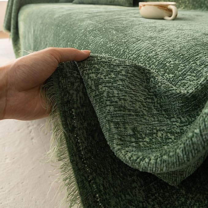 Couch Protector for Dogs,71"x118" Washable Sofa Cover, Green | sectional couch covers,couch cushion covers,sofa covers washable,pet couch cover,couch pads for sofa,waterproof couch covers - Image 7