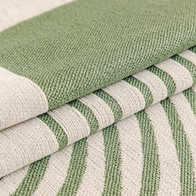 Covers for Couches - Soft Chenille Heavy Duty Sofa Cover, Pet-Friendly Scratch-Resistant Blanket, Anti-Slip Modern Washable Decor Mat 71"x134",Green - Image 7
