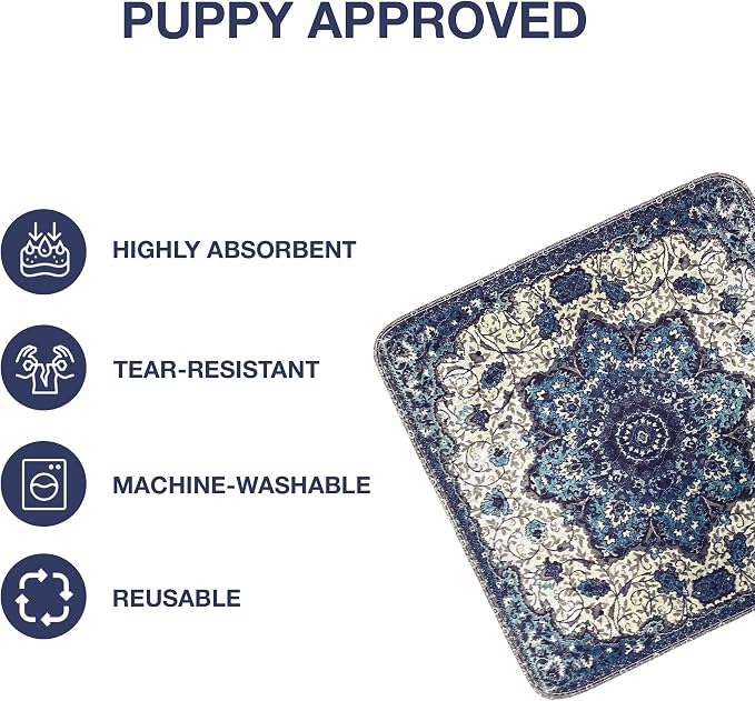 PUPIBOO Washable Pee Pads for Dogs and Cats - Super Absorbent Reusable Puppy Training Pads - 100% Waterproof, Leak-Proof & Non-Slip Whelping Pads for Pet Housebreaking - Image 7