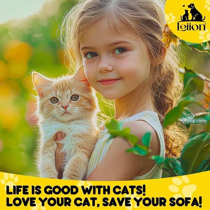 Loiion Cat Scratch Proof Furniture Protector Waterproof Sofa Cover 150"x91" | Pet-Friendly Couch Protector, Anti-Scratch & Anti-Slip Sofa Cover For Cats Dogs Kids, Machine Washable - Image 9