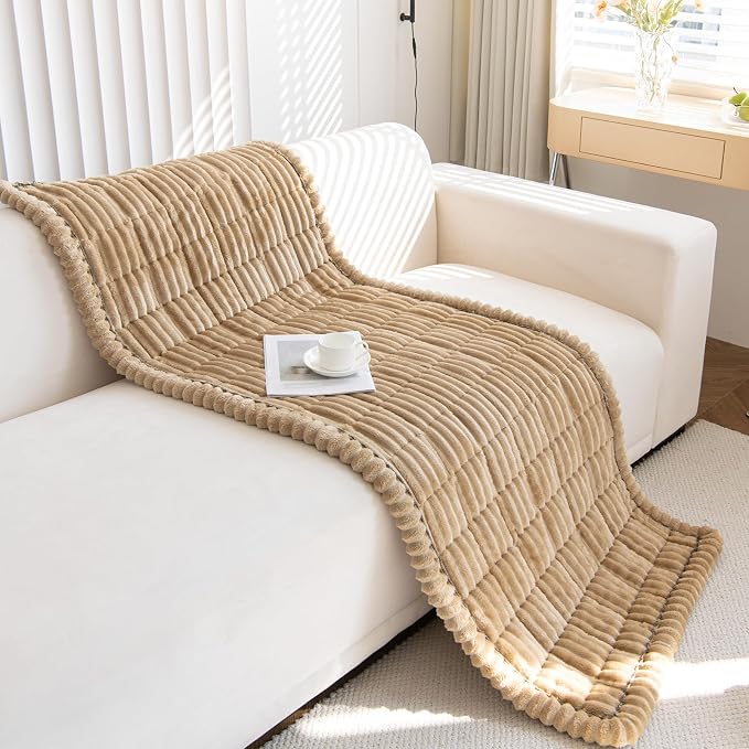 GKXLH New Thick Sofa Covers Washable - Soft Corduroy Universal Sofa Cover 2 3 4 Seater, Non-Slip Couch Cover, Couch Seat Covers Sofa Slipcovers Furniture Protector for Living Room (Coffee, 70x150cm) - Image 8