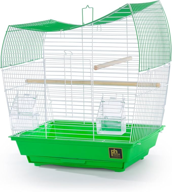 Prevue Pet Products South Beach Wave Top Bird Cage, Lime Green (SP50081) - Image 10