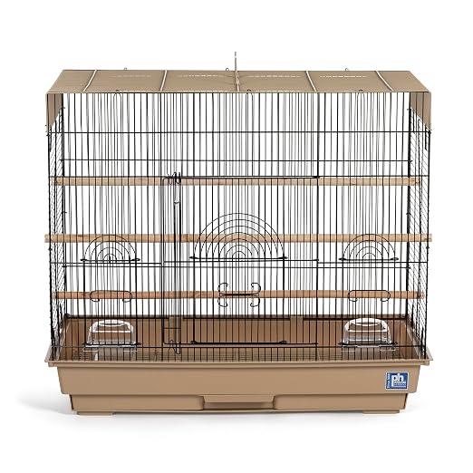 Prevue Pet Products Flight Cage, Brown/Black SP1804-5 - Image 3