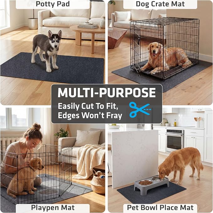 Drymate 2-Pack Washable Pee Pads for Dogs (29x36), Waterproof, Absorbent, Slip-Resistant, Reusable Pet Training Potty Puppy Mats, Housebreaking, Incontinence Bed Pads, Crate, Kennel (USA Made) - Image 9