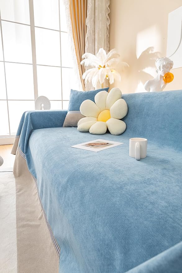 Waterproof & Anti-Slip Sofa Cover - Cat & Dog Claw-Resistant Furniture Protector, Stylish Scratchproof Couch Cover for Pets, Universal Fit Most Couche(Medium,78"X102") - Image 9