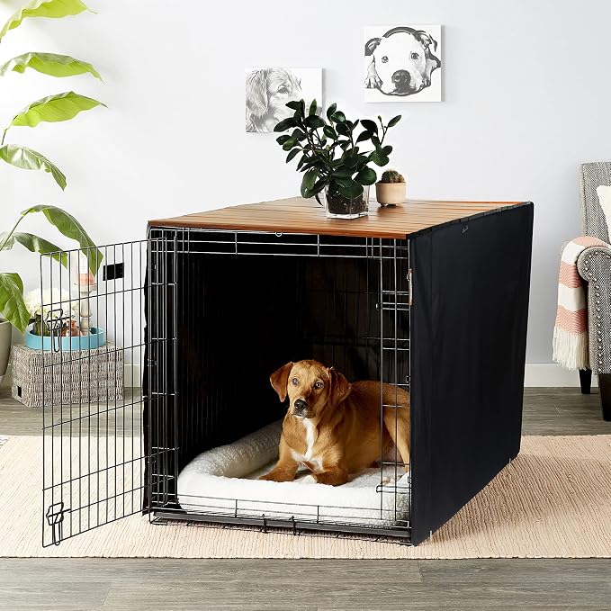 HiCaptain Pet Crate Table Topper – Foldable Wire Dog Kennel Topper Custom Pet Crate Table (L, for 42 inch Crate) - Image 8