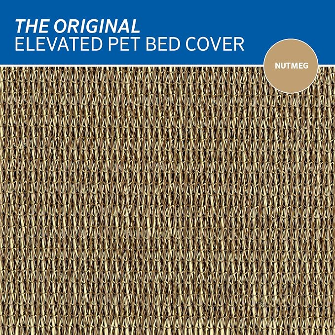 Coolaroo Original Pet Bed Replacement Cover - Nutmeg - Medium (42" x 25.5") (Pack of 3) - Image 5
