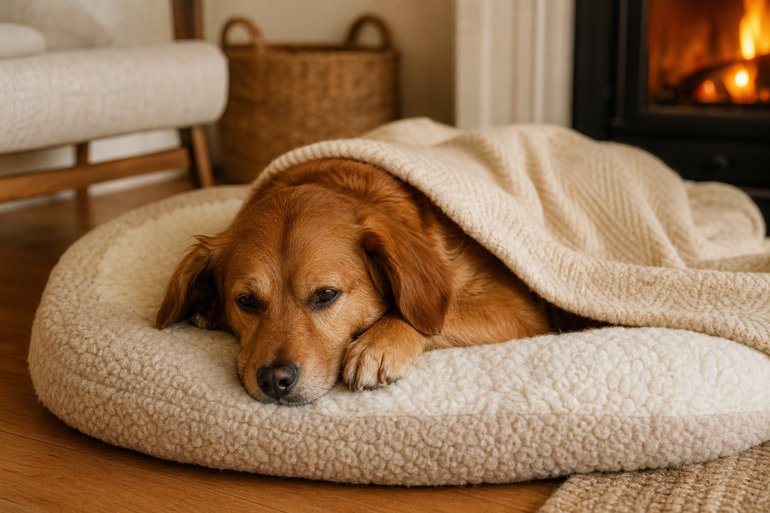 Unbranded close editorial detail featuring practical pet comfort